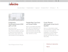Tablet Screenshot of ce-electro.de